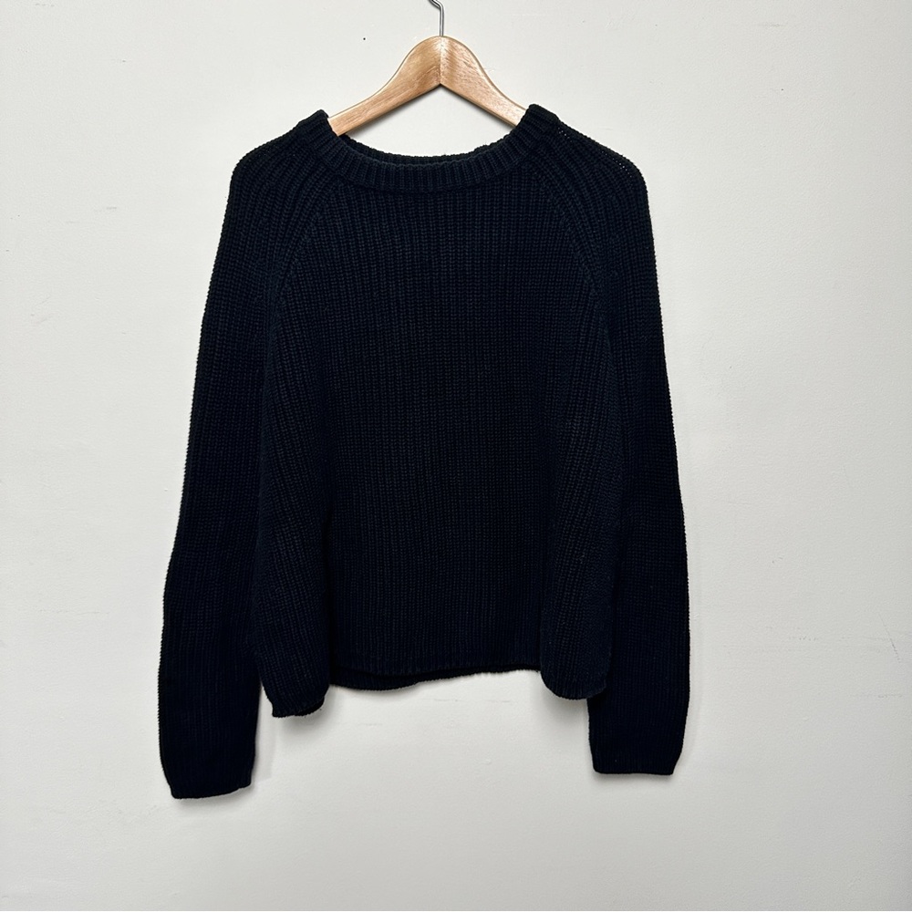 Quince 100% Organic Cotton Fisherman Crew Sweater